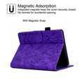 thumbnail image 4 of GSFY Case for All-new 7" Kindle Paperwhite 12th Gen 2024 & Kindle Colorsoft Signature Edition 2024, PU Leather Protective Smart Shell Flip Stand Cover with Card Slots Auto Sleep/Wake, Purple, 4 of 7