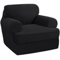 thumbnail image 1 of MesaSe Stretch Couch Cushion Slipcovers Replacement Simple Solid Color All-Inclusive Cushion Sofa Cover Gift for Families Friends, 1 of 7