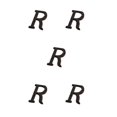 thumbnail image 2 of relayinert Maison Signe avec Rétro 3D Large Gamme d'Utilisations et Durable Résistant aux Intempéries Maison en Métal Numéros Rétro 3D Signe R 5Set, 2 of 6