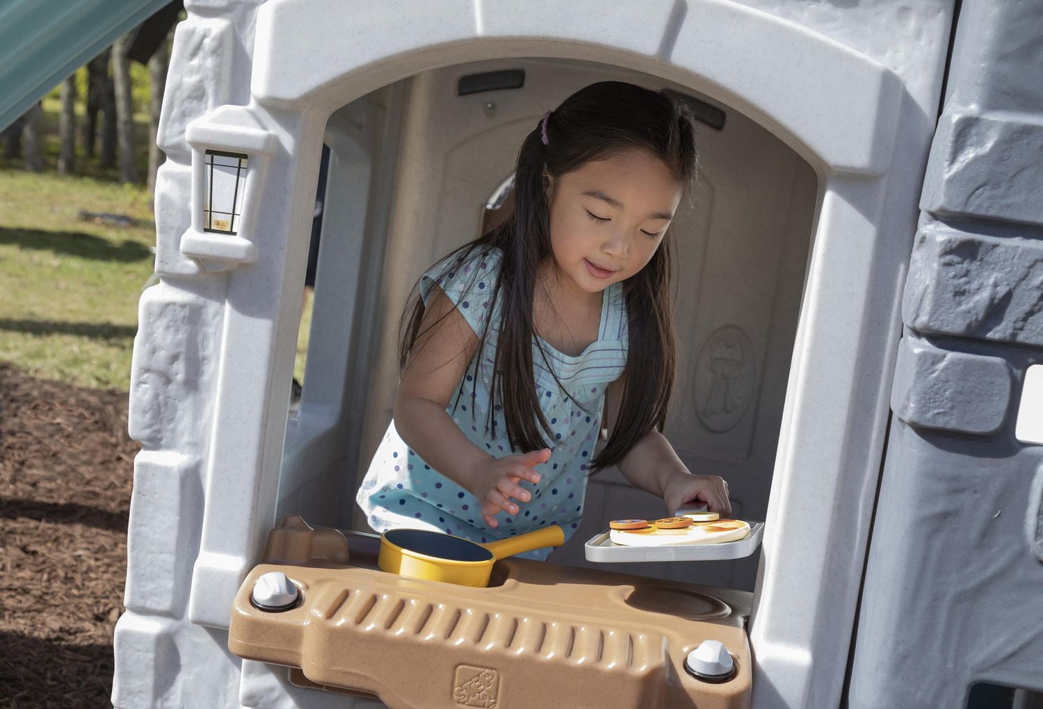 Step2 Enchanting Adventures 2-Story Playhouse & Slide™