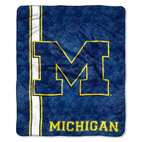 Northwest NCAA Couverture Sherpa Michigan Wolverines, 50 Pouces" x 60 Pouces", Jersey