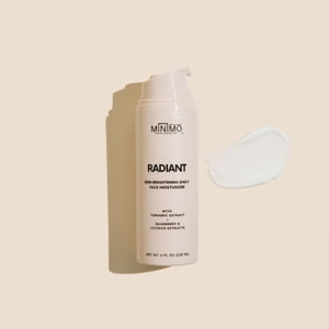 Minimo Radiant Skin Brightening Face Moisturizer Fragrance Free for Sensitive Skin (4 oz)