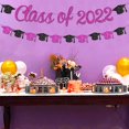 thumbnail image 3 of Class of 2022 Banner Purple 2022 Graduation Decorations Purple and Black Bachelor Cap Garland for Grad Party Decorations 2022 Congrats Grad Bunting Sign, 3 of 6