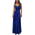 thumbnail image 2 of MesaSe Robe de Plage Mode Femme Été Boho Sans Manches à Bretelles Col en V Bandage Fête, 2 of 6