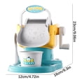 thumbnail image 3 of Feltree Mini Ice Cream Maker for Kids - Portable Homemade Ice Cream Machine, Parent-Child Bonding Activity, Easy to Use & Food Safe, 9x6x5 Inches, 3 of 6