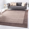 thumbnail image 2 of Unique Loom Tapis Carré de Transition Contemporain de la Collection Del Mar, 8', Brun Clair/beige, 2 of 10