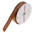 thumbnail image 1 of simhoa Romantic Gift Packaging Belt Printed \"Just For You\" Ribbons Coffee, 1 of 8