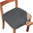 thumbnail image 1 of Feltree High Elastic Chair Seat Covers 2-Pack Soft Comfortable Stain Resistant Slip Proof for Dining Office Chairs 14-18 Inch, 1 of 6