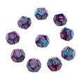 thumbnail image 2 of lionlar Multi-sided Dice Polyhedron Dice D12 for TRPG Table Game Blue, 2 of 9