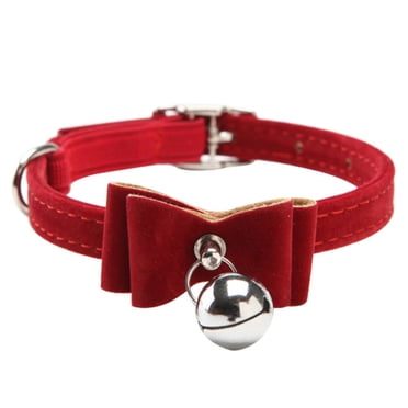 Kiplyki Wholesale Collier pour Chat Chat Fleur Clochette Réglable Ardillon Boucle Mignon Multicolore Nœud