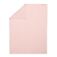 thumbnail image 1 of Pink Organic Cotton Knit Baby Blanket 30" x 40", 1 of 4