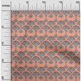 thumbnail image 1 of oneOone Polyester Lycra Fabric Floral Block Print Fabric BTY 56 Inch Wide, 1 of 4