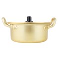thumbnail image 1 of Yellow Pot, Safe Aluminum Alloy Ramen Noodle Pot Anti Rust Double Handle Handmade  For  Noodles, 1 of 8