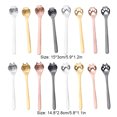 thumbnail image 3 of VONKY Cute Spoon For Tea Essential Teaware - Exquisite And Practical Stainless Steel Spoon Stainless Steel Sugar Spoon For Tea Dog Paw Colander Sil 1 1Set, 3 of 6