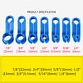 thumbnail image 4 of Yunuuuoa 1 Packs AC Fuel Line Disconnect Tool Kit, 7-Piece Set for Automotive AC Repair, HVAC and Refrigerant Line Service, Quick Release Connector Removal Tools for Mechanics and DIY Car Maintenance, 4 of 9