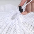 thumbnail image 2 of VogueV Reinforced Laundry Wash Bag - Heavy Duty Mesh Garment Protector White, 2 of 7