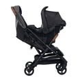 thumbnail image 2 of Baby Trend Sonar Compact Lightweight Stroller Travel System with EZ Lift Plus Infant Car Seat and Base (4-30lbs) - Overhead-Bin Friendly Frame w/One-Hand Fold and UPF 50+ Canopy - FAA Approved, 2 of 14