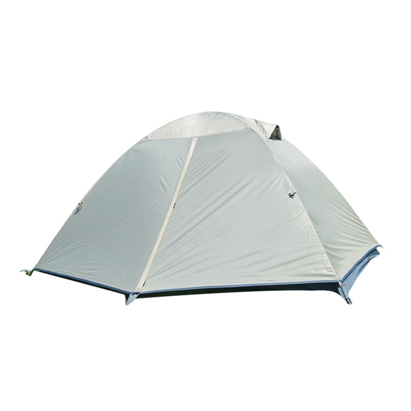 Outdoor Tent Portable Lightweight Hiking Cycling Climbing Rainproof Windproof Aluminum Pole Three-Season Double Camping Tent Lightweight Travel