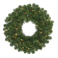 thumbnail image 1 of Vickerman 84" Oregon Fir Mini Lights Artificial Christmas Wreath in Green, 1 of 2