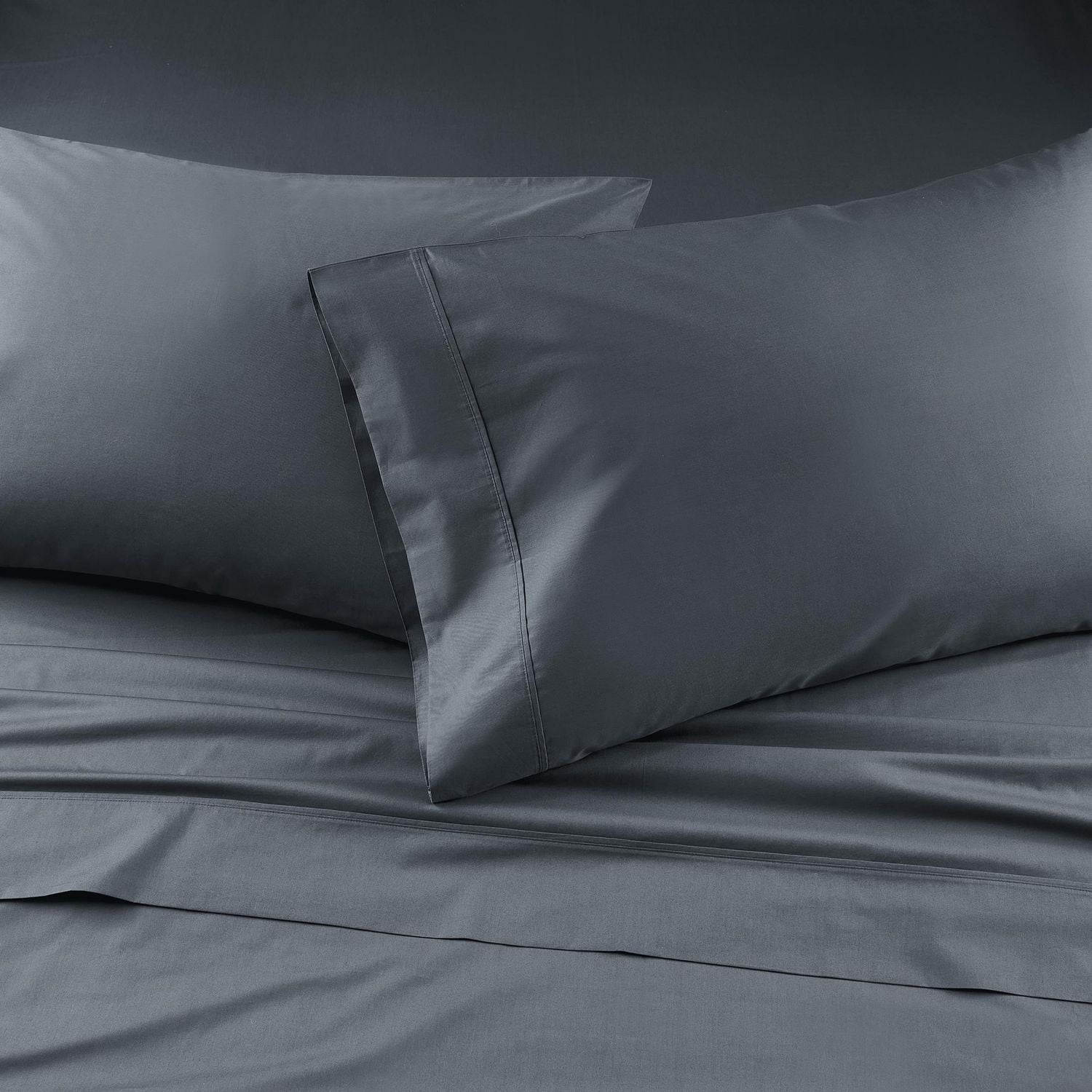 Better Homes & Gardens 300 Contexture Frais Et Sec 4 pièces coton Ensemble de draps en percale