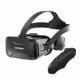 thumbnail image 1 of VRPARK Lunettes de Réalité Virtuelle VR avec Contrôleur Casque VR 3D pour Téléphone Intelligent iPhone Android 4,5-6,7 Pouces, 1 of 4