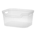 thumbnail image 1 of Sterilite 7 x 11 x 14.25 Inch Open Storage Bin with Carry Handles (18 Pack), 1 of 9