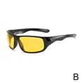thumbnail image 1 of HD Night Driving Glasses Polarized Lens Anti Glare Vision Tinted Unisex NEW S0F9, 1 of 9