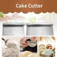 thumbnail image 2 of Amdohai Dough Scraper Stainless Steel Dough Cutter Bread Dough Divider Chopper Cake Pastry Pizza Cutter Slicer Food Cutters Kitchen Scraper, 2 of 8
