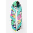 thumbnail image 2 of Bimba Womens Rectangular Printed Cotton Voile Scarf Neck Head Wrap-40 x 40 Inches, 2 of 7