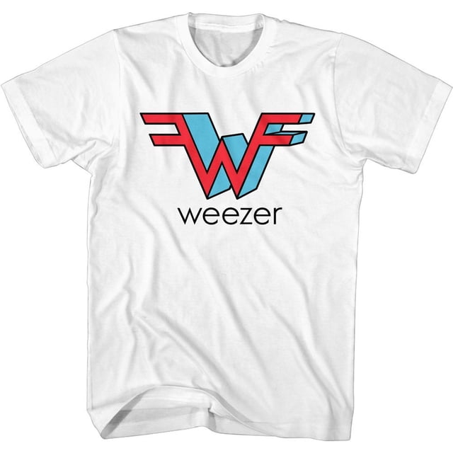 Weezer T-Shirt pour Adulte Blanc 3D W