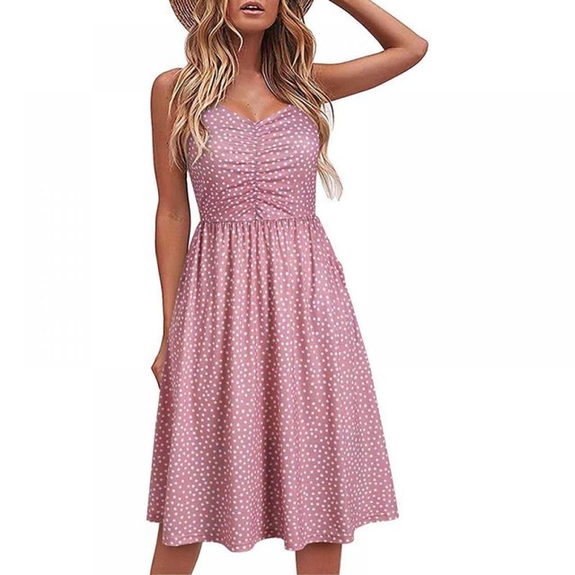 Robe en Dentelle Imprimée avec Ruban Adhésif