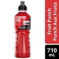 thumbnail image 1 of POWERADE Fruit Punch Electrolyte Sports Drink, 710 mL Bottle, 1 of 6