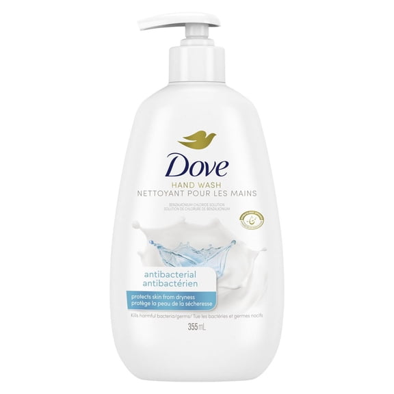 Dove Hand Wash Protects Skin from Dryness Antibacterial, 355 ml