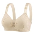 thumbnail image 1 of fheaev Everyday Bras for Women Light Padded Bras Comfortable Wireless Bras with Soft Support Regular And Plus Size Bras with Adjustable Shoulder Strap Tshirt Push Up Bralettes, 1 of 4
