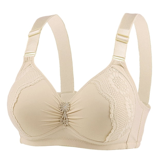 fheaev Everyday Bras for Women Light Padded Bras Comfortable Wireless Bras with Soft Support Regular And Plus Size Bras with Adjustable Shoulder Strap Tshirt Push Up Bralettes