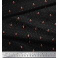 thumbnail image 3 of Soimoi Poly Georgette Fabric Artistic Flower & Dots Decor Fabric Printed Yard 42 Inch Wide, 3 of 3