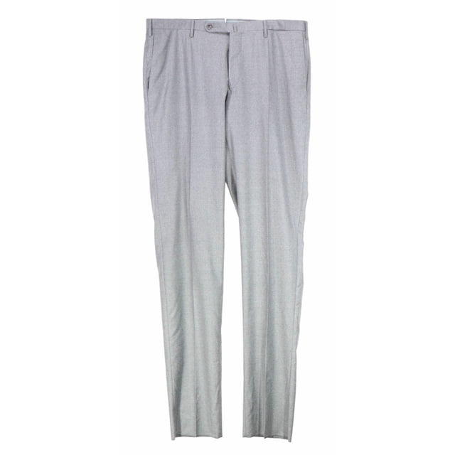 Incotex Men's Grey Matty Super 150 Modern Fit Dress Pants - 36