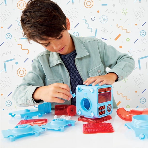 Discovery™ #Mindblown DIY Prize-Pod Robot 52-Piece Retro Vending