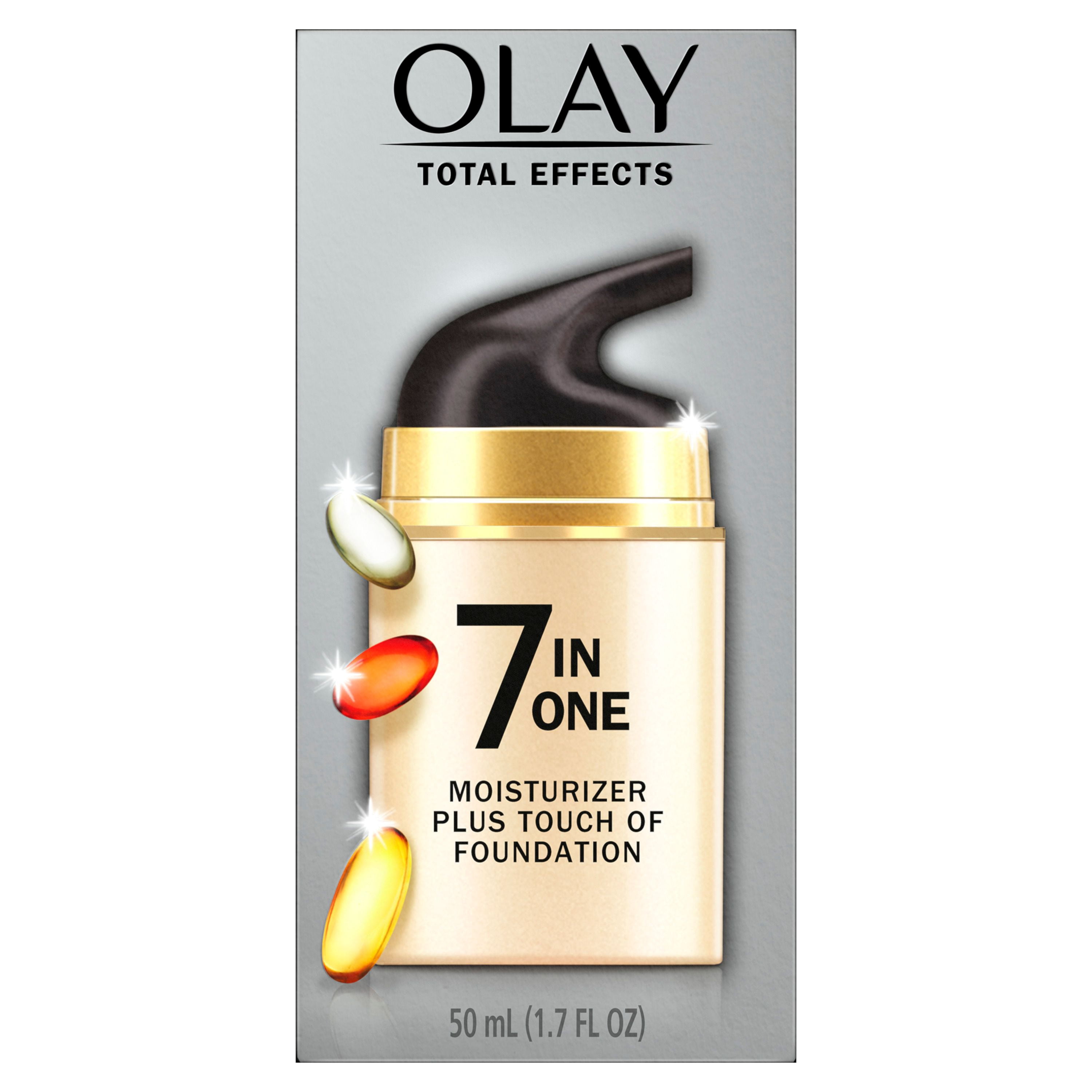 Olay Total Effects Hydratant pour le Visage + Soupçon de Fond de Teint