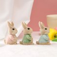 thumbnail image 3 of Tanding Rabbit Figurines Home Decoration Easter Decorations Table Ornaments Resin Spring Bunny Tabletop For Home Farmhouse Garden Outdoor Statues Lady Statue Outdoor Garden Statues And Figurines, 3 of 3