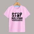thumbnail image 4 of WEAIXIMIUNG T-Shirts pour Adolescentes 16-18 Filles Manches Courtes Col Rond T-Shirts Imprimés 6 Couleurs, 4 of 5