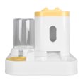 thumbnail image 2 of Pet Feeder and Water Dispenser Set, 2 in 1 Detachable Automatic Cat Food Water Dispenser with Transparent Window for Small to Medium Pups, Kittens, Rabbits, 2 of 7