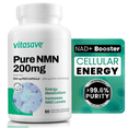 thumbnail image 1 of Vitasave Pure NMN 200 mg – 60 Vegan Capsules for Cellular Health & Anti-Aging Support, 1 of 2