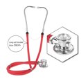 thumbnail image 2 of Professional Stethoscope Medical Double Dual Head Colorful Multifunctional Stethoscope Health Care Red, 2 of 9