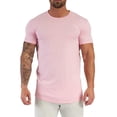 thumbnail image 1 of BOBOGOJP T-Shirts pour Homme T-Shirt à Manches Courtes Blouse Décontractée (Rose,G), 1 of 3