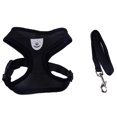 thumbnail image 2 of Ustyle Adjustable Mesh Breathable Dog Harness Pet Vest Rope Dog Strap On Chest Strap Set For Poodle Puppy, 2 of 3