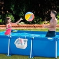 thumbnail image 4 of Meitianfacai Pool Side Storage Basket Set Pool Cup Above Ground Pool Accessories Pool Toy Basket Pool Storage Bins for Most Frame Pools for Swimming Pool Storage (White), 4 of 7