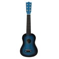 thumbnail image 1 of icolorfuled 1Pcs Blue Acoustic Guitar for Music Instrument Ukulele Kids Beginner, 1 of 6