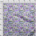 thumbnail image 3 of oneOone Silk Tabby Purple Fabric Writing Text Sewing Craft Projects Fabric Prints By Yard 42 Inch Wide, 3 of 4
