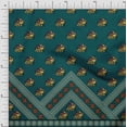 thumbnail image 1 of Soimoi Poly Georgette Fabric Floral Mandala & Elephant Panel Print Fabric by The Yard 42 Inch Wide, 1 of 2